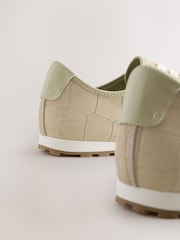 Neutrale Farbe - Forever Comfort® Leather Slim Trainers - Bild 9 von 10