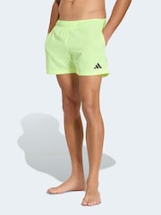 adidas Yellow 5 Inch Swim Shorts - Image 1 of 3