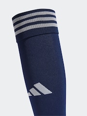 כחול  - Adidas גרביים לאימונים, דגם 23 Adi, סדרת Performance - תמונה 2 מתוך 3