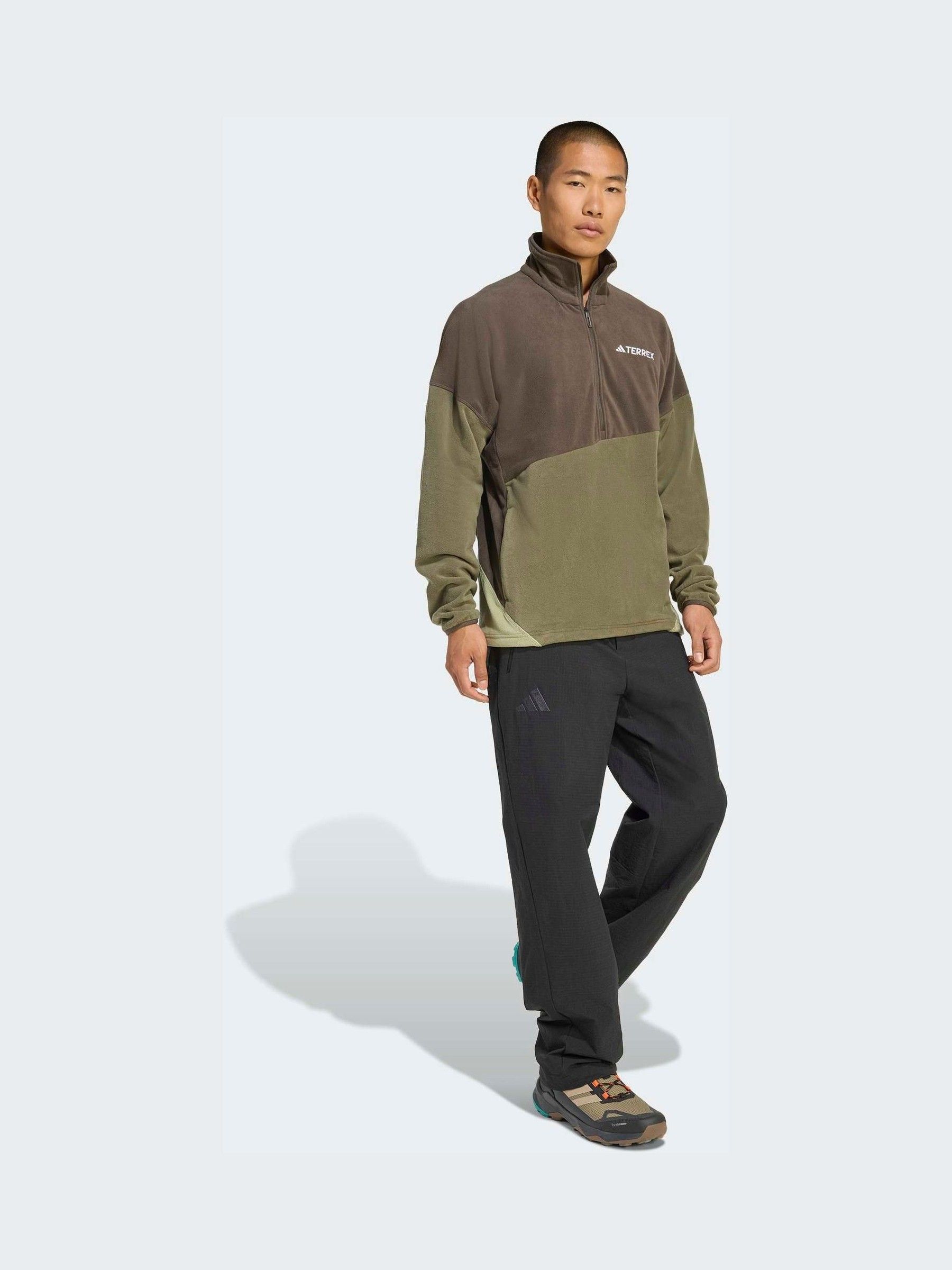 Buy adidas Green Multi Climawarm Fleece Anorak from Next USA