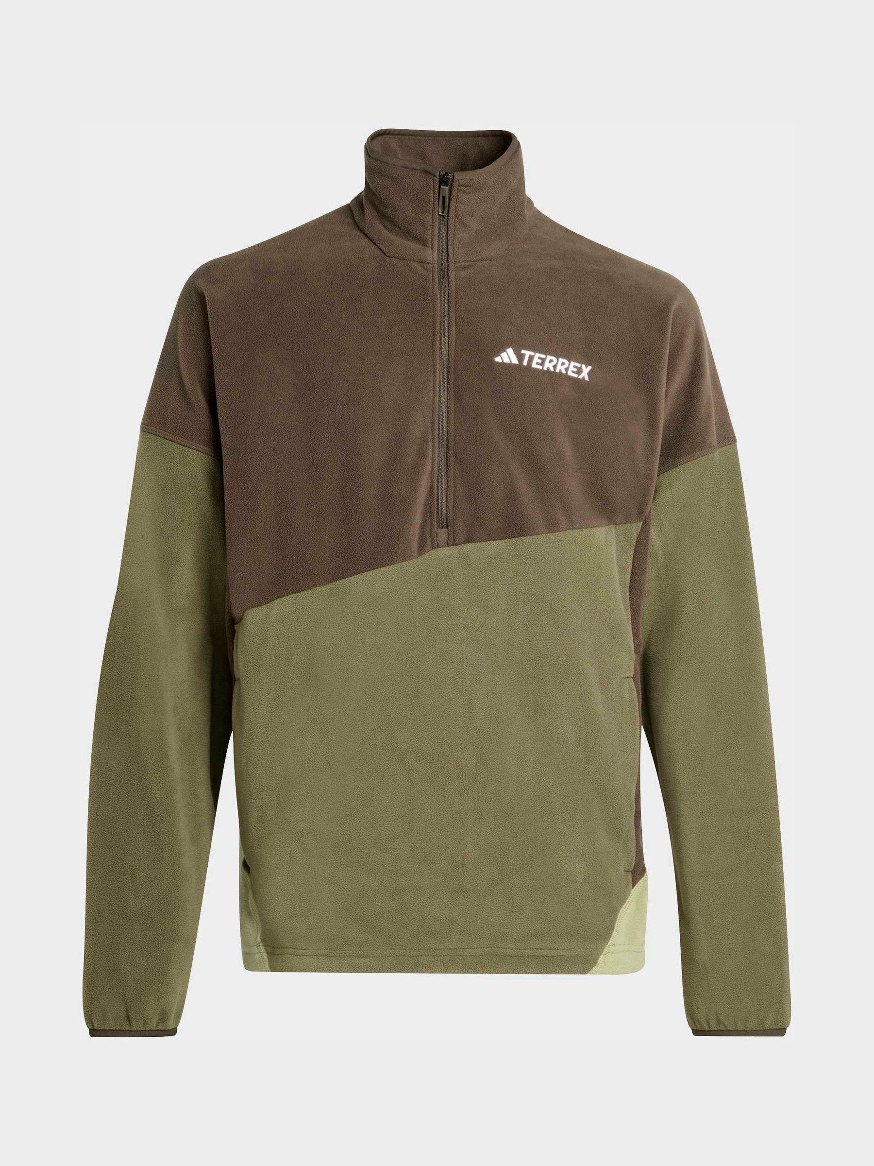 Buy adidas Green Multi Climawarm Fleece Anorak from Next USA