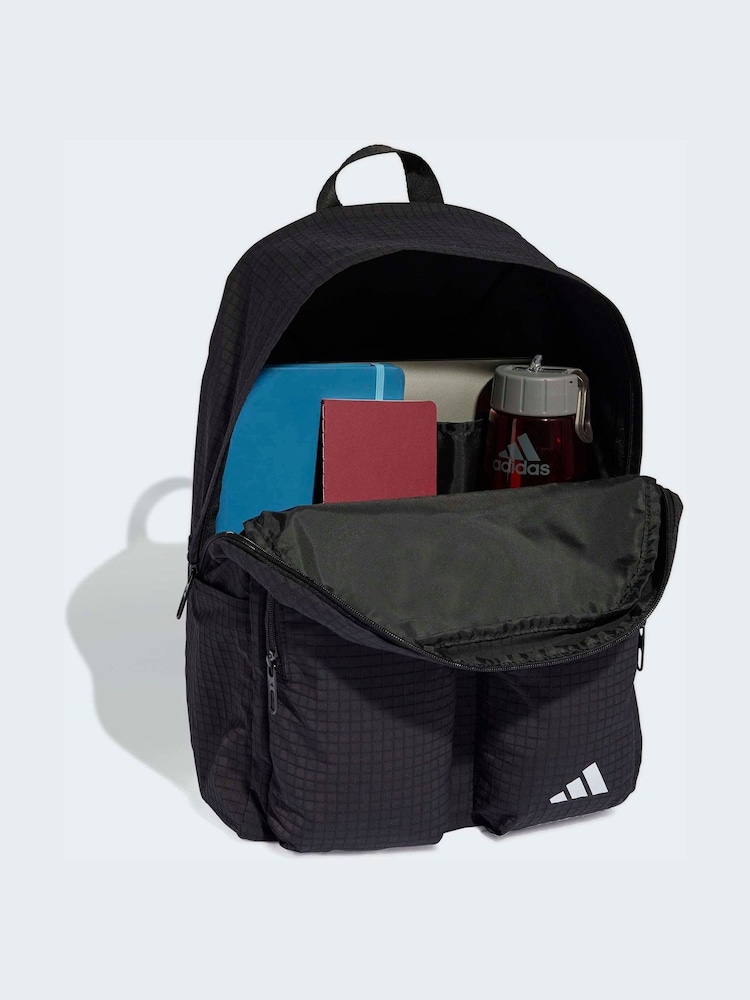 nike brasilia 7 mesh large backpack Medium BLACK Color:Watermelon Red Glitter/Chartreuse Tail 2509 While carrying the bag Backpacks – Calissa Offshore