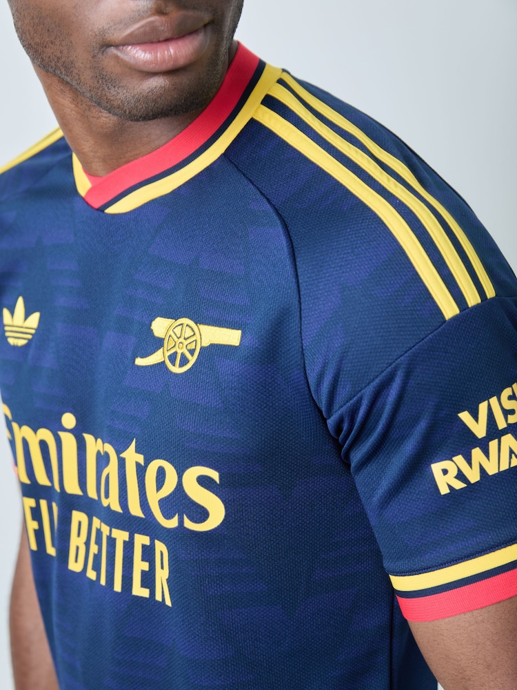 adidas Blue Arsenal FC 26/27 Away Jersey - Image 4 of 4 adidas Blue Arsenal FC 26/27 Away Jersey - Image 4 of 4