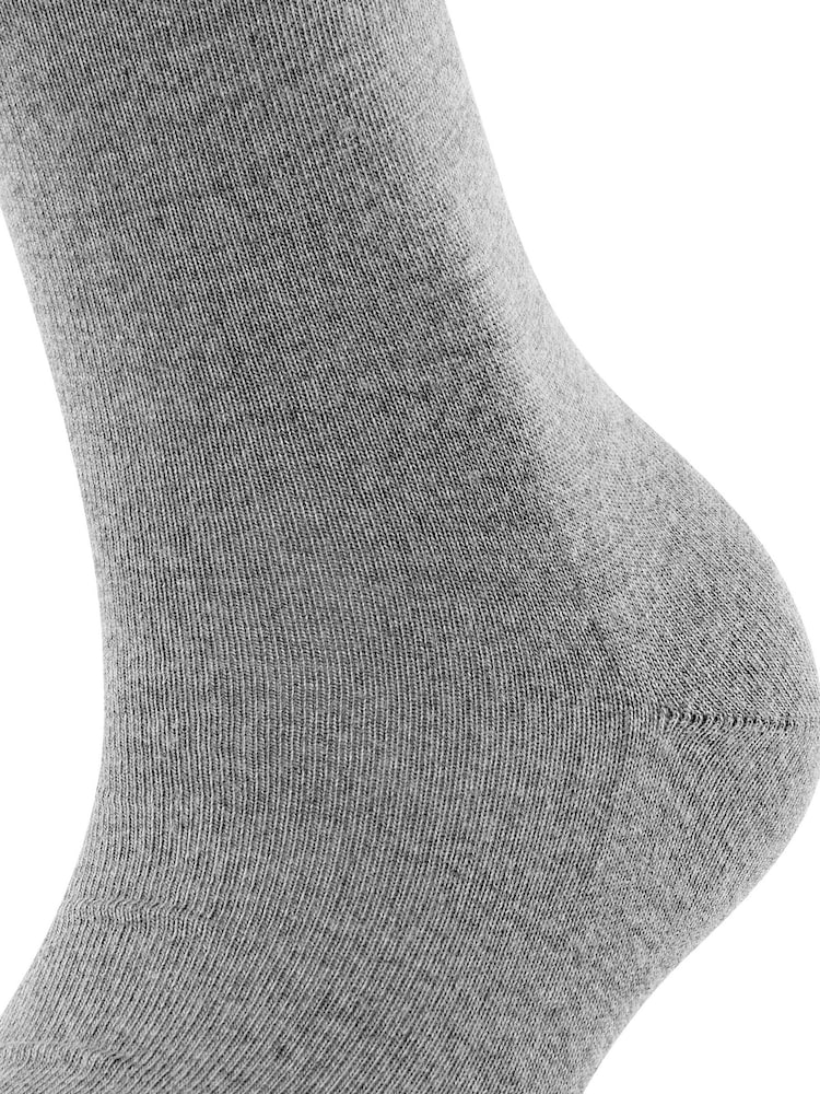Falke Grey Softmerino Socks With Warm Merino Wool And Cotton - Image 4 of 4