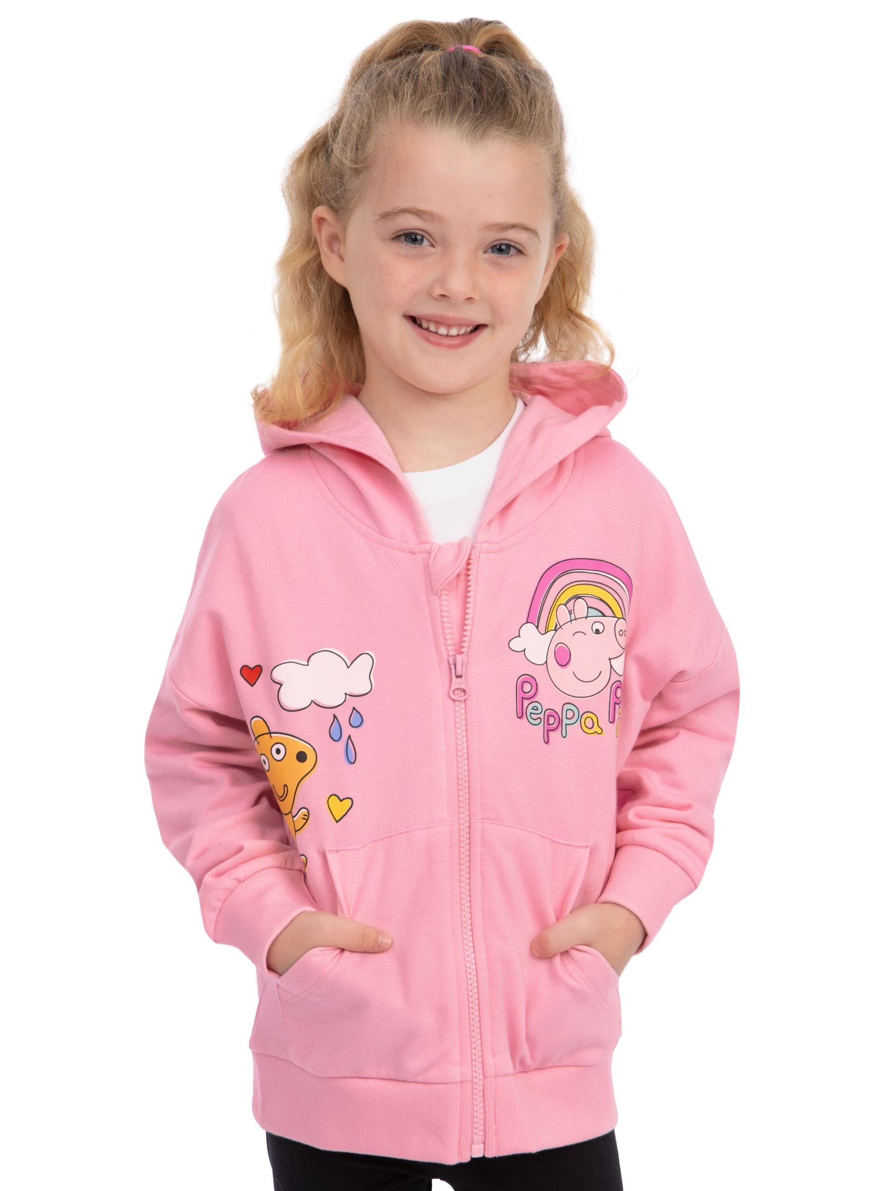 Buy Character Pink Peppa Pig Zip Hoodie With 3D Ears from Next USA
