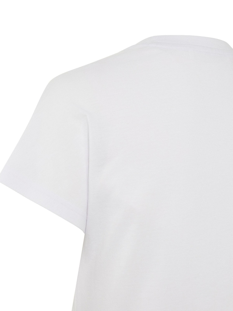 adidas Purple Essentials Logo T-Shirt - Image 5 of 5 adidas Purple Essentials Logo T-Shirt - Image 5 of 5