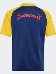adidas Blue Arsenal Football Club Away Pre-Match T-Shirt - Image 5 of 5