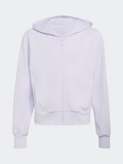 adidas Purple Full Zip Hoodie - Image 4 of 8