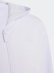 adidas Purple Full Zip Hoodie - Image 8 of 8