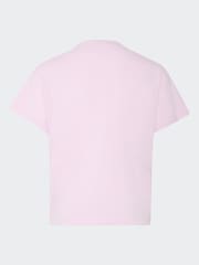 adidas Pink Essentials Logo T-Shirt - Image 2 of 5