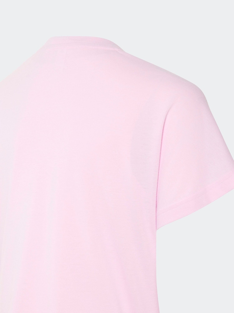 adidas Pink Essentials Logo T-Shirt - Image 5 of 5 adidas Pink Essentials Logo T-Shirt - Image 5 of 5