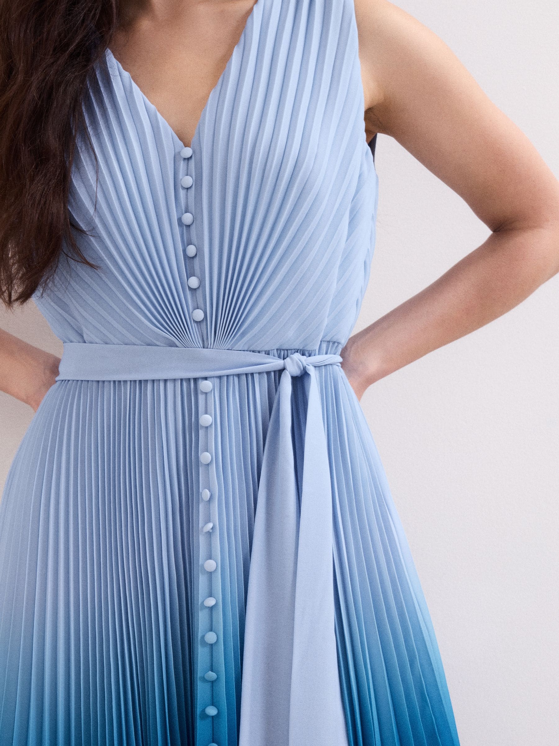 Buy Phase Eight Blue Mira Ombre Dress from Next USA