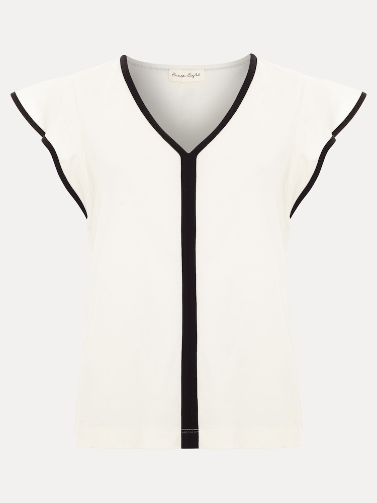 Phase Eight Black Fleur Top - Image 1 of 1