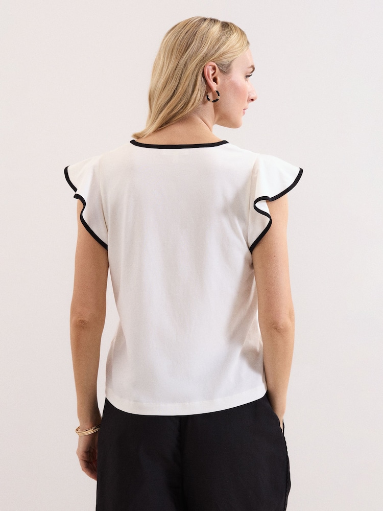 Schwarz - Phase Eight Fleur Top - Bild 2 von 6