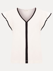 Schwarz - Phase Eight Fleur Top - Bild 6 von 6