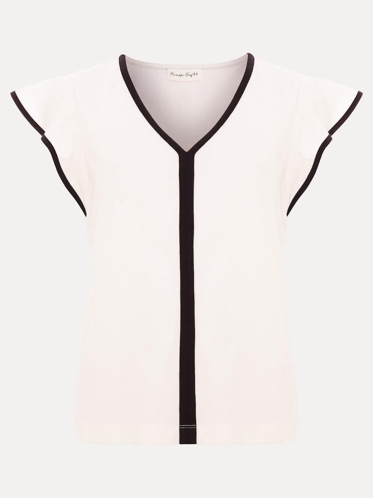Schwarz - Phase Eight Fleur Top - Bild 6 von 6