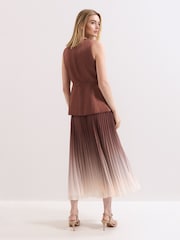 Phase Eight Solana Ombre Dress - Imaginea 4 din 9