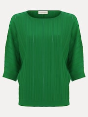 Phase Eight Green Cristine Rib Jumper - Image 6 of 6