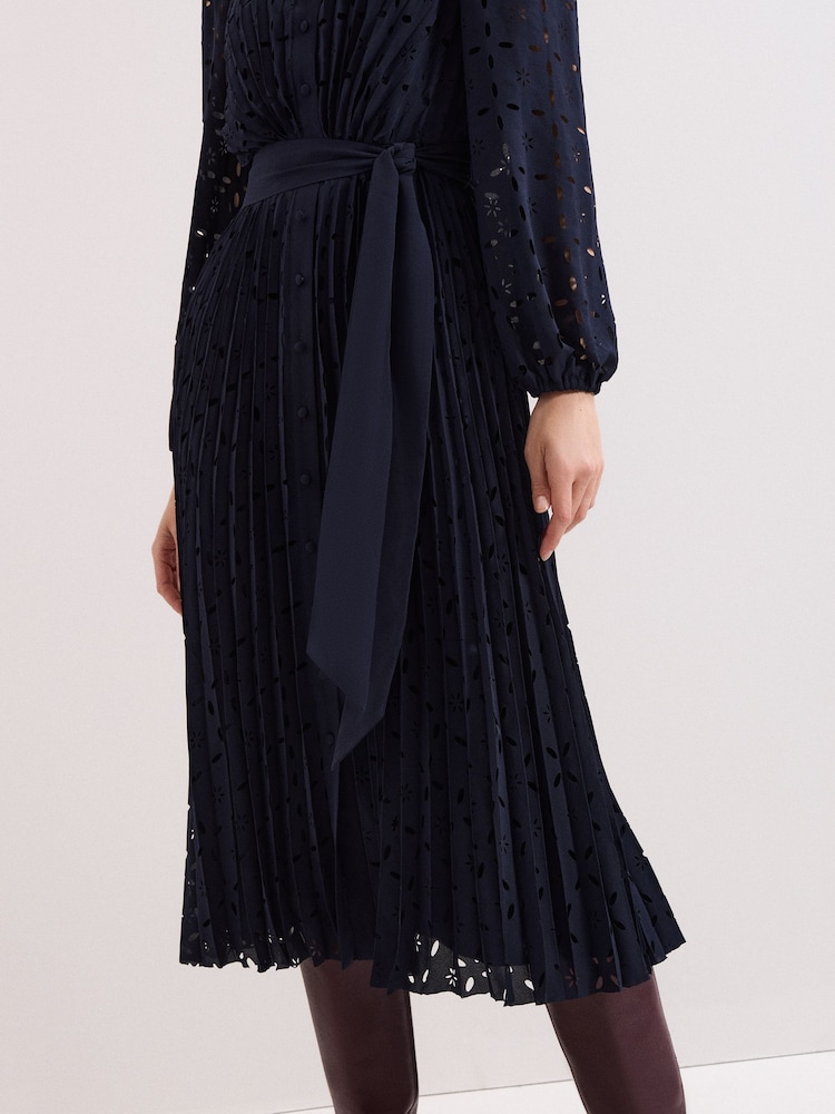 Phase Eight Blue Marina Dress - Image 7 of 7