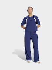 adidas Dark Blue Hyperglam T-Shirt DNA - Image 4 of 7
