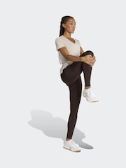 adidas Light Grey Workout Essentials V-Neck T-Shirt - Image 3 of 6