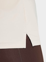 adidas Light Grey Workout Essentials V-Neck T-Shirt - Image 5 of 6