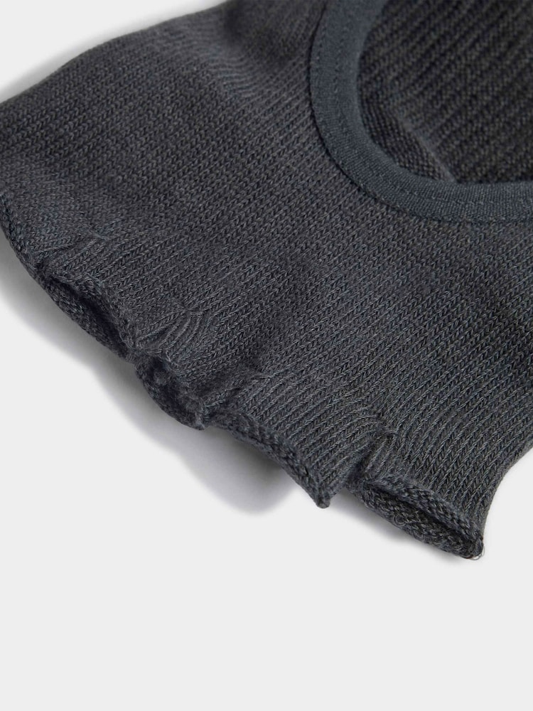 adidas Grey Women’s Yoga 5-Toe Socks - Image 2 of 3 adidas Grey Women’s Yoga 5-Toe Socks - Image 2 of 3
