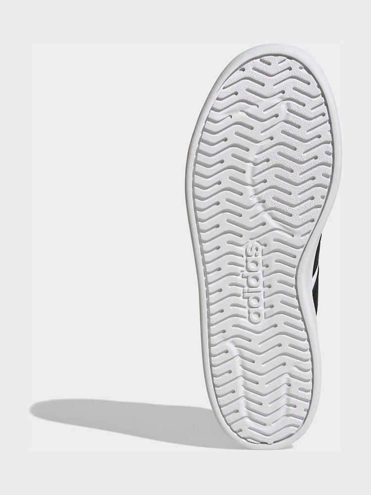 adidas White Streettalk Bold Trainers - Image 10 of 10