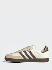 adidas originals White Samba Og Women Trainers - Image 2 of 10