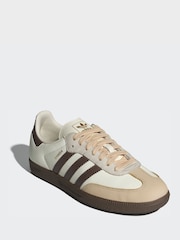 adidas originals White Samba Og Women Trainers - Image 3 of 10