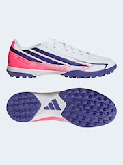 Puti - adidas F50 Hyperfast Club Turf Football Trainers - Larawan 3 ng 10