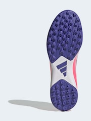 Puti - adidas F50 Hyperfast Club Turf Football Trainers - Larawan 6 ng 10