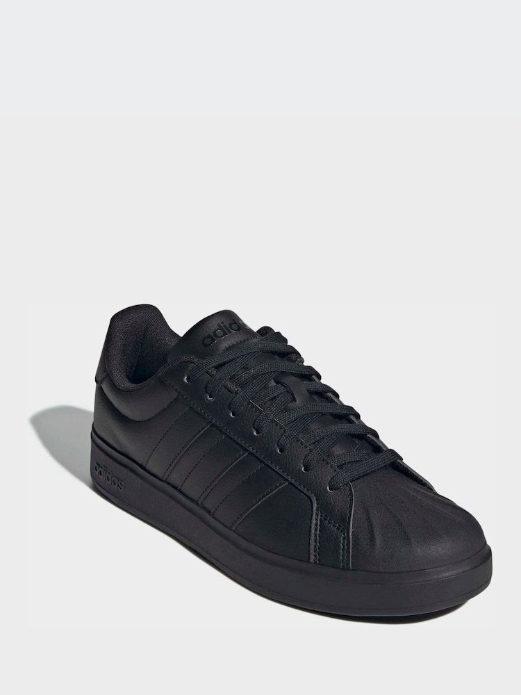 adidas Black Streettalk Infants Shoes - Image 1 of 10 adidas Black Streettalk Infants Shoes - Image 1 of 10