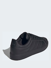 adidas Black Streettalk Infants Shoes - Image 2 of 10