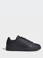 adidas Black Streettalk Infants Shoes - Image 3 of 10