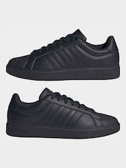 adidas Black Streettalk Infants Shoes - Image 6 of 10