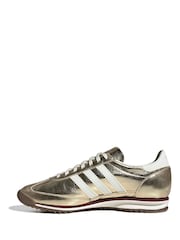 adidas Originals Brown SL72 Trainers - Image 2 of 8