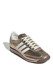 adidas Originals Brown SL72 Trainers - Image 3 of 8