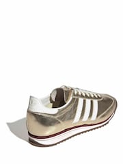 adidas Originals Brown SL72 Trainers - Image 4 of 8