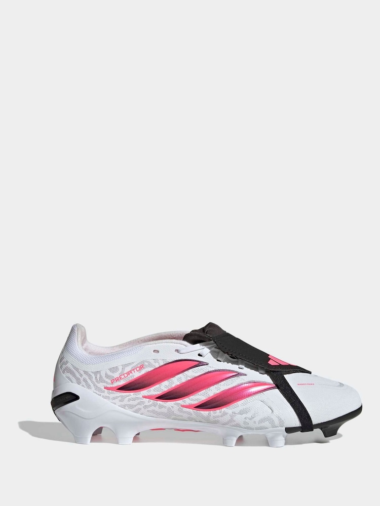 Puti - adidas Predator League Fold-Over Tongue Firm Ground Football Boots - Larawan 2 ng 10 Puti - adidas Predator League Fold-Over Tongue Firm Ground Football Boots - Larawan 2 ng 10
