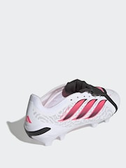 Puti - adidas Predator League Fold-Over Tongue Firm Ground Football Boots - Larawan 9 ng 10