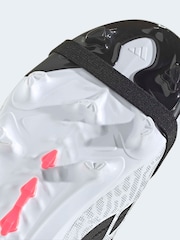 adidas White Predator League Fold-Over Tongue Firm Ground Boots - Image 7 of 11