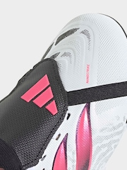 adidas White Predator League Fold-Over Tongue Firm Ground Boots - Image 8 of 11