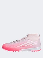 adidas Pink F50 Sparkfusion League Turf Junior Football Boots - Image 10 of 10