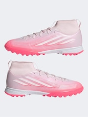 adidas Pink F50 Sparkfusion League Turf Junior Football Boots - Image 3 of 10
