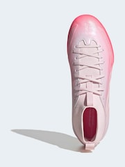 adidas Pink F50 Sparkfusion League Turf Junior Football Boots - Image 5 of 10