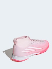 adidas Pink F50 Sparkfusion League Turf Junior Football Boots - Image 9 of 10