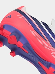 adidas White F50 Hyperfast Club Firm Ground/Multi Football Boots - Image 11 of 11