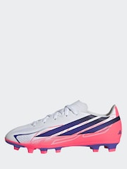 adidas White F50 Hyperfast Club Firm Ground/Multi Football Boots - Image 5 of 11