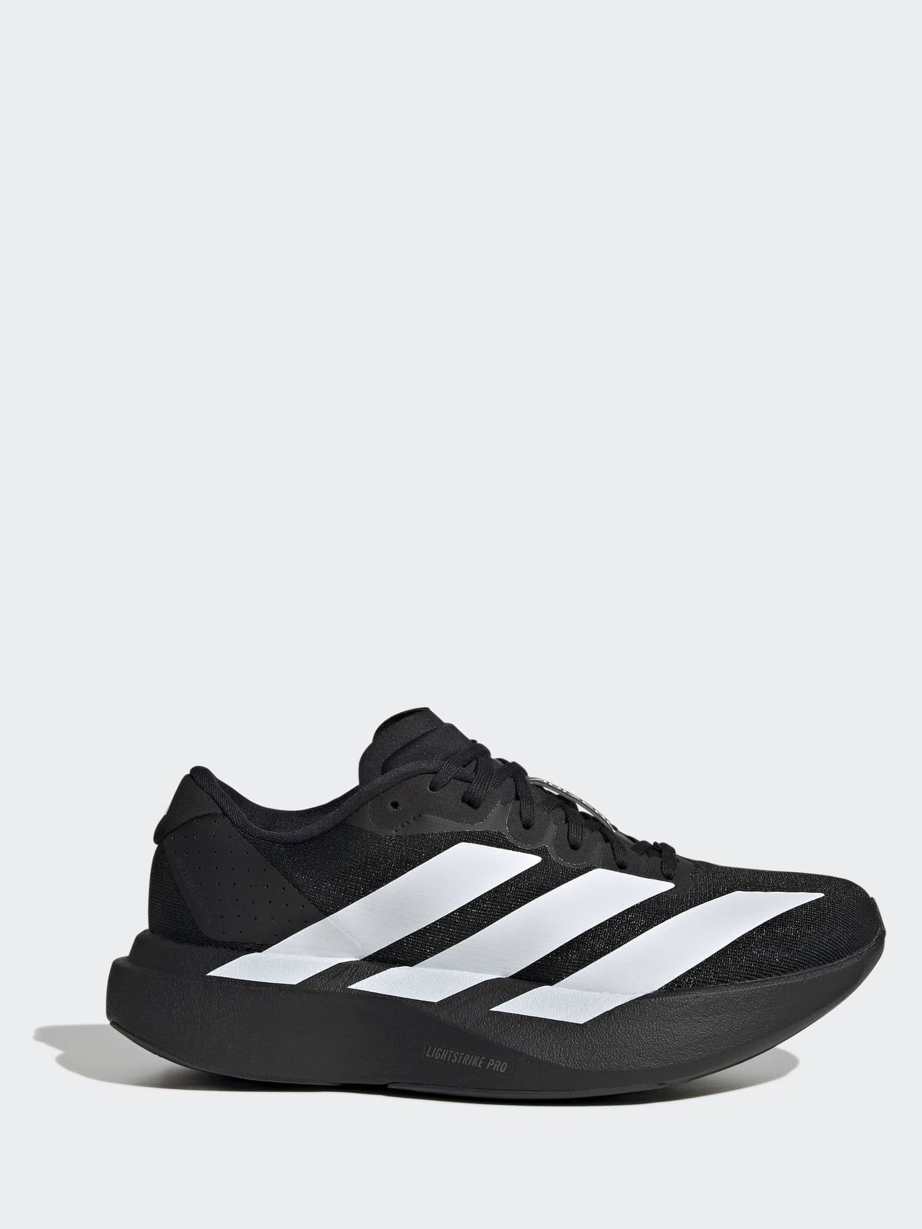 Buy adidas Black/White adizero Evo SL Junior Trainers from the